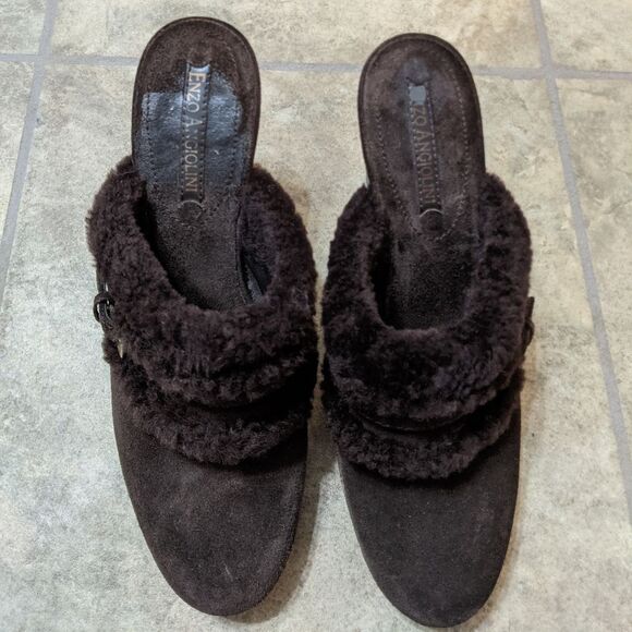 ENZO ANGIOLINI Eastercero Brown Suede Fur
Mules 7 - Picture 4 of 12